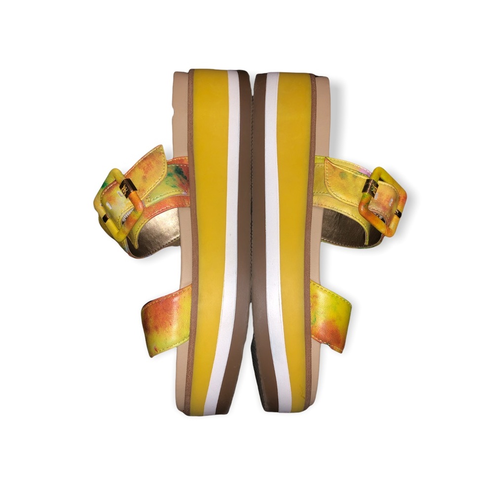 Sam Edelman Agustine Multi-Colored Platform Sanda… - image 6